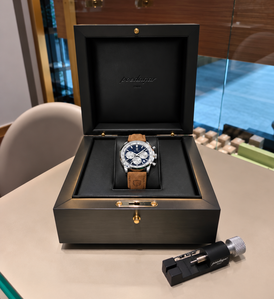 Geleverd in een elegante geschenkdoos