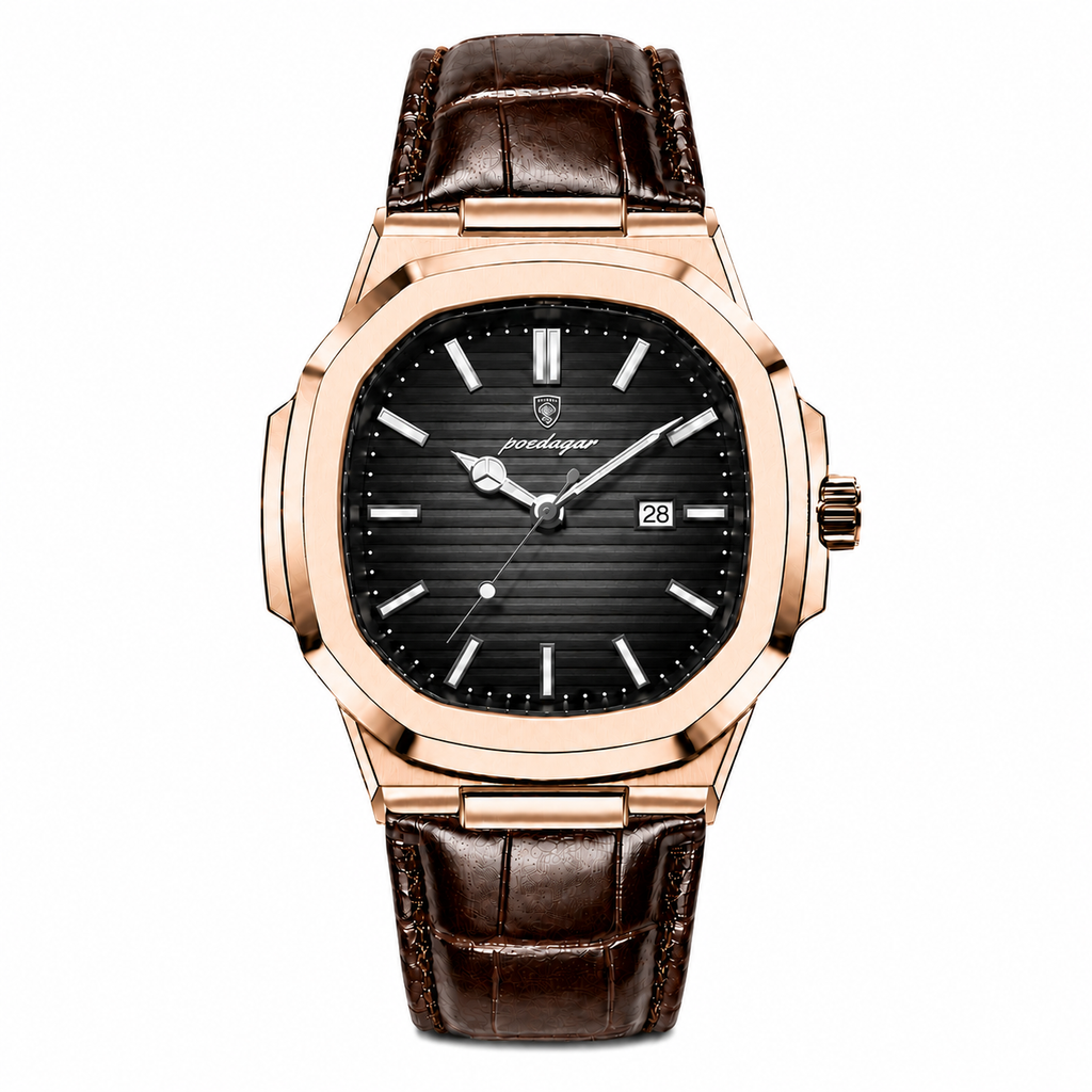montre poedagar - Régalia or rose - noit